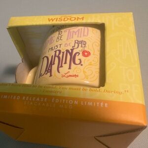 DISNEY Store Limited Edition Wisdom Mug Beauty & The Beast New